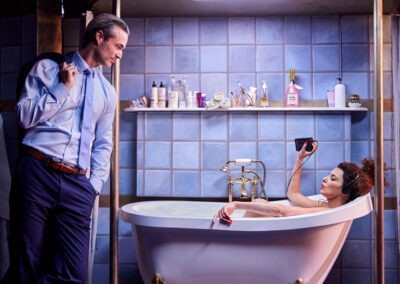 Pretty-Woman-Berlin Musicelszene Badewanne