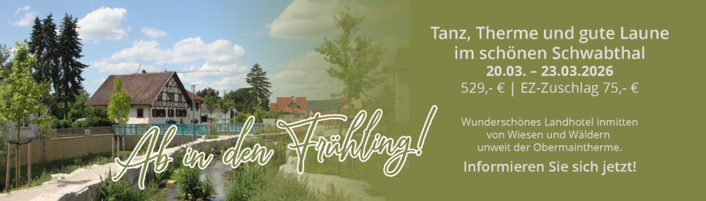 Frühlingsreise Schwabthal